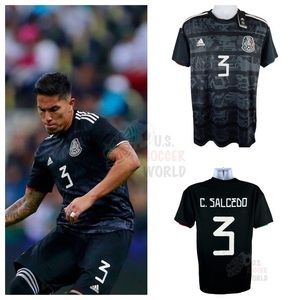 Carlos Salcedo #3 Mexico Home Mens Soccer Jersey World Cup